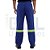 Calça Cintura Elástico Total com faixas refletivas - Azul Royal - Imagem 3