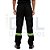 Calça Cintura ½ elástico com faixas refletivas - PRETO - Imagem 3