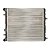 Radiador Volkswagen Gol G5 G6 / Fox 1.0/1.6 Sem Ar Valeo - Imagem 2