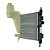 Radiador Chevrolet Celta C/Reserv 2000 A 2005 Sem Ar Valeo - Imagem 4