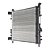 Radiador Palio/Siena/Strada 1.5 96 a 02 Com/Sem Ar Visconde - Imagem 3