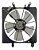 Gmv/eletro Ventilador Honda Civic 01 A 05 Lado Passageiro - Imagem 1