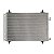 Condensador 307 C4 2001 a 2011 Magneti Marelli - Imagem 1