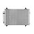 Condensador Citroen Peugeot 208 C3 2007 a 2015 Royce - Imagem 1