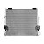 Condensador Toyota SW4 2003 a 2007 Royce - Imagem 1