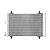 Condensador Citroen Peugeot 3008 307 308 408 C4 2004 a 2022 Royce - Imagem 1