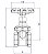 Registro de gaveta para uso semi industrial - 4 - 1502.b.400 - Imagem 2