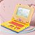 Brinquedo Laptop infantil aprendizagem LED HQ2236R música desenvolvimento cognitivo eletrônico simulação computa - Imagem 6