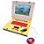 Brinquedo Laptop infantil aprendizagem LED HQ2236R música desenvolvimento cognitivo eletrônico simulação computa - Imagem 5