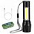 Mini Lanterna LED Recarregável Luz Negra USB Zoom Camping, Trilha, Pesca Luatek -8400 - Imagem 2