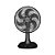 Ventilador de Mesa Oscilante Turbo 6 Pás Premium Preto 30cm 220v Ventisol 549 - Imagem 1