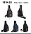 Bolsa masculina mochila transversal Y5695 - Imagem 2