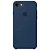 Capa de Silicone para Iphone 7/8 Plus - Azul Marinho - Imagem 1