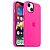 Capa de Silicone para Iphone 14 Plus - Rosa Neon - Imagem 4