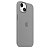Capa de Silicone para Iphone 14 Plus - Cinza - Imagem 1