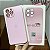 Capa de Vidro para Iphone 14 Pro Max - Rosa Pink - Imagem 1
