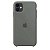 Capa de Silicone para Iphone 11 - Cinza Escura CPS-I11-CINZ - Imagem 1