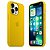 Capa de Silicone para Iphone 13 Pro - Amarelo - Imagem 1