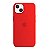 Capa de Silicone para Iphone 13 - Vermelho - Imagem 1
