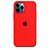 Capa de Silicone para Iphone 12 Pro Max - Vermelho - Imagem 1