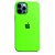 Capa de Silicone para Iphone 12 Pro Max - Verde Neon - Imagem 1