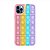 Capa de Silicone para Iphone 12 Pro Max - Pop It Anti Stress - Imagem 1