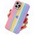Capa de Silicone para Iphone 12 Pro Max - Arco-Íris - Imagem 3
