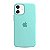 Capa de Silicone para Iphone 12 Mini - Verde Água - Imagem 1