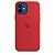 Capa de Silicone para Iphone 12 - Vermelho Hibisco - Imagem 1