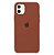 Capa de Silicone para Iphone 12 - Marrom - Imagem 1