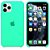 Capa de Silicone para Iphone 11 Pro Max - Verde Água - Imagem 1