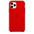 Capa de Silicone para Iphone 11 Pro - Vermelho - Imagem 1