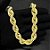 Colar Cordão Corrente Grossa Dourada e Prateada CL-G - Imagem 1