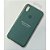 Capa de Silicone para Iphone XS Max - Verde Exército - Imagem 2