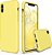 Capa de Silicone para Iphone XS Max - Amarelo Pastel - Imagem 1