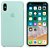 Capa de Silicone para Iphone XS - Verde Pastel - Imagem 1