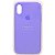 Capa de Silicone para Iphone XS - Lilás - Imagem 1