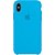 Capa de Silicone para Iphone XS - Azul Céu - Imagem 1