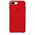 Capa de Silicone para Iphone 7/8 Plus - Vermelho - Imagem 1