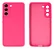 Capa de Silicone para Samsung S22 Plus - Rosa Pink - Imagem 1
