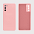 Capa de Silicone para Samsung S22 Plus - Rosa Claro - Imagem 1