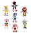 Bonecos Pelúcia Sonic The Hedgehog Marvel E Sega Para Presente Infantil 20cm XJ-PZ0092 - Imagem 7
