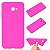 Capa de Silicone para Samsung J4 Plus - Rosa Pink - Imagem 2