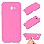 Capa de Silicone para Samsung J4 Plus - Rosa Claro - Imagem 2