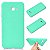 Capa de Silicone para Samsung J4 Plus - Azul Claro - Imagem 2