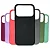 Capa IPhone 17 Pro Silicone Aveludada Cor - Misto - Imagem 2