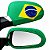 Capa Bandeira Brasil Retrovisor Espelho De Carro Copa C/2 Uni 1593 - Imagem 3