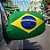 Capa Bandeira Brasil Retrovisor Espelho De Carro Copa C/2 Uni 1593 - Imagem 1