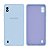 Capa de Silicone para Samsung A01 - Azul Bebê - Imagem 1