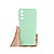 Capa de Silicone para Samsung M14 - Verde Pastel CPS-VERPAS-SM14 - Imagem 1